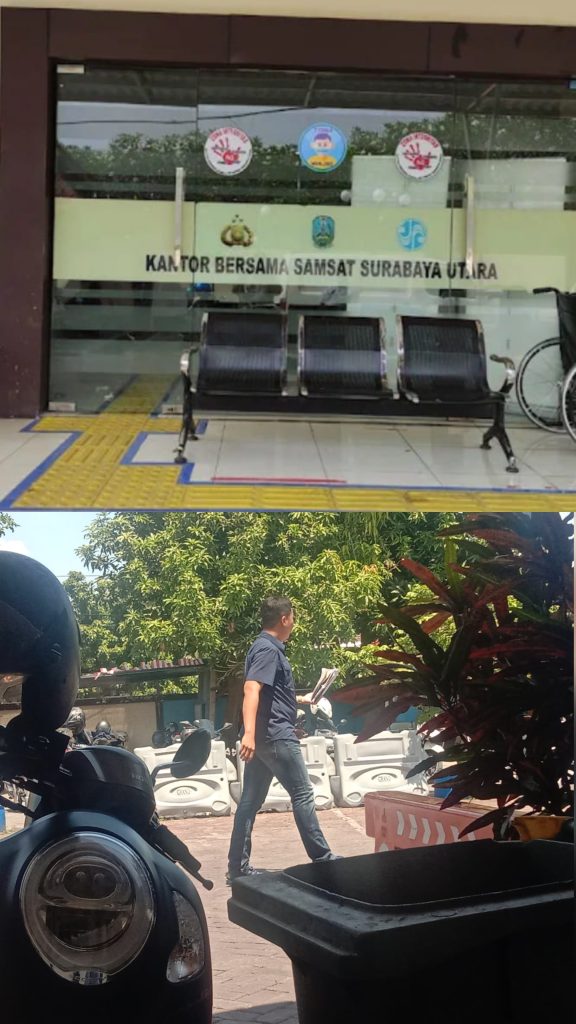 Dugaan Pungli di Samsat Kedung Cowek seakan akan paur tutup mata