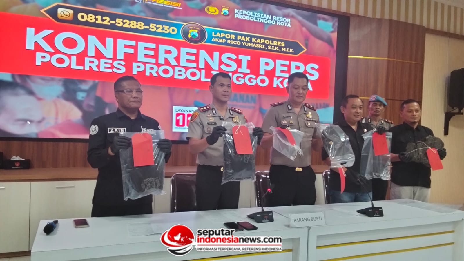 Pembunuhan Manusia Silver di Perempatan  pilang Telah Di Amankan Polresta Probolinggo 1 Satu Buron