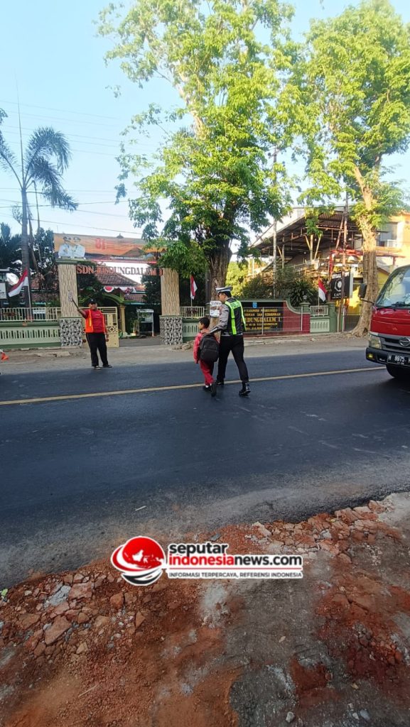Maksimalkan Pengaturan Lalu Lintas di enam  Titik Jalur rawan laka Dan titik  Sekolah