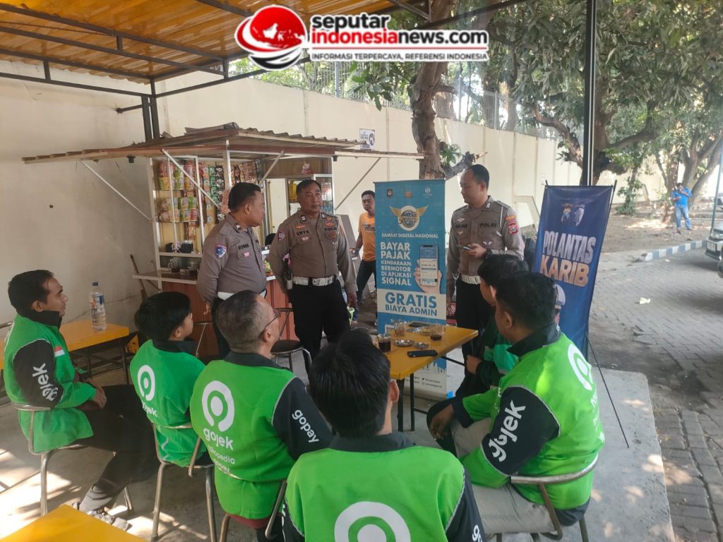 Samsat Kraksaan Sosialisasikan Program Pemutihan dan Aplikasi SIGNAL, Ojek Online Dapat Program Khusus