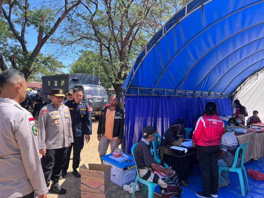 Tim K3I Stamaops Polri Perkuat Penanganan Bencana Gempa di Nusa Tenggara Timur