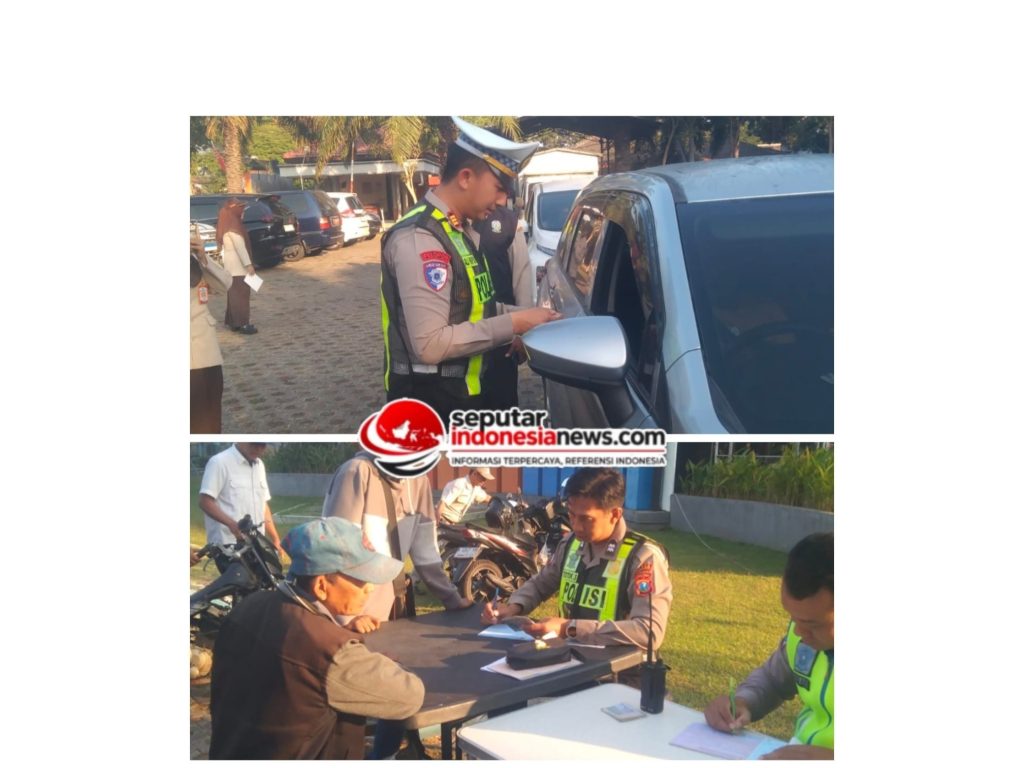 Tingkatkan Kepatuhan Pengguna Jalan Satlantas Probolinggo Gelar Operasi Gabungan Di MPP Dringu